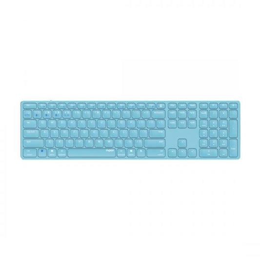 Hama E9800M tastiera Bluetooth QWERTZ Tedesco Blu