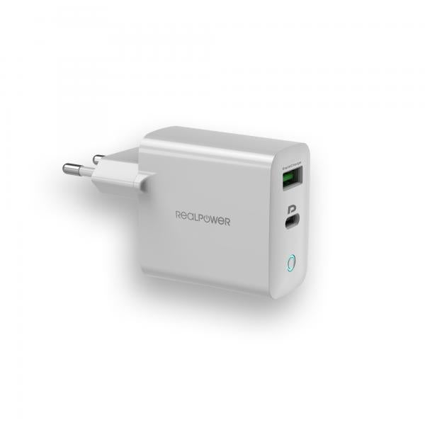 RealPower PB-20000PD Ioni di Litio 20000 mAh Alluminio