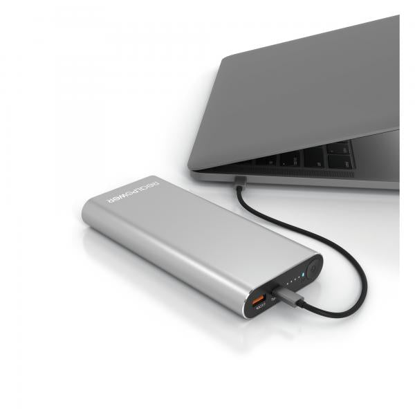 RealPower PB-20000PD Ioni di Litio 20000 mAh Alluminio