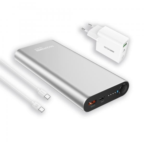 RealPower PB-20000PD Ioni di Litio 20000 mAh Alluminio