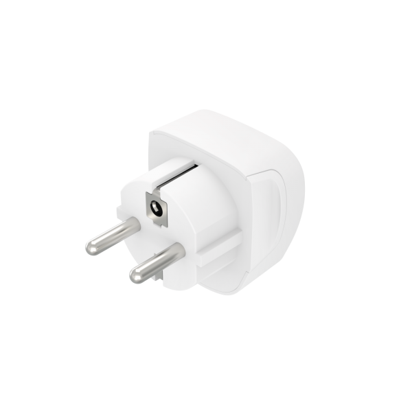 Hama 00223458 adattatore per presa di corrente Tipo E/F ibrido Bianco