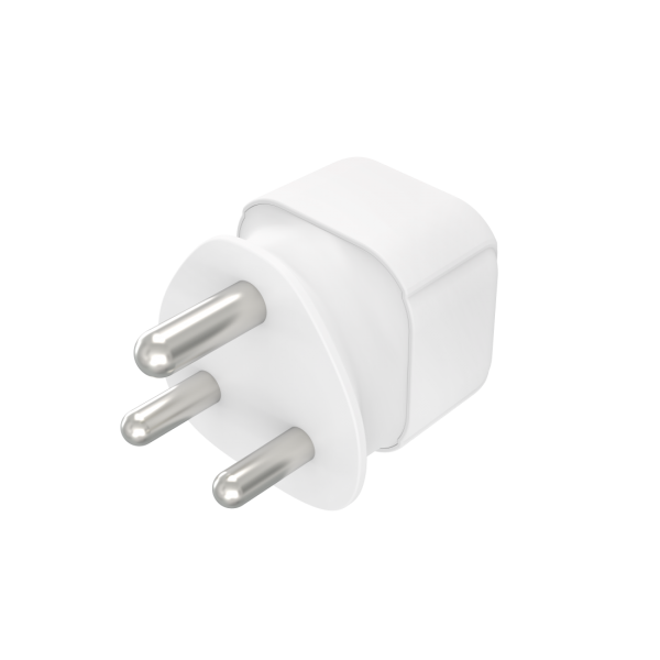 Hama 00223440 adattatore per presa di corrente Tipo M Tipo C (spina europea) + Tipo F Bianco