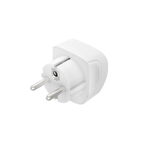 Hama 00223456 adattatore per presa di corrente Tipo E/F ibrido Universale Bianco