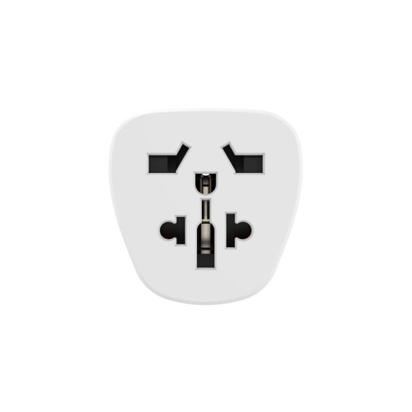 Hama 00223456 adattatore per presa di corrente Tipo E/F ibrido Universale Bianco