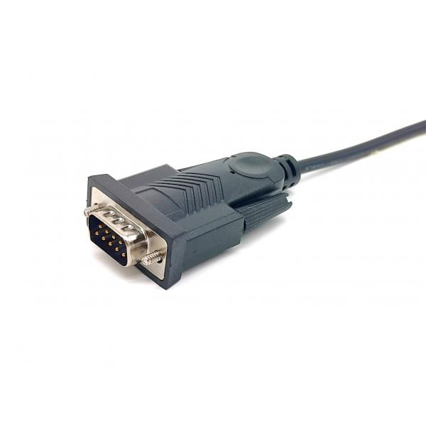 Equip Cavo da USB-A a seriale [DB9], M/M, 1,5 m (Equip 133391 serielkabel Sort 1,5 m US)