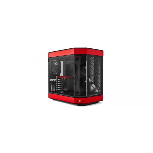 HYTE Y60 Midi Tower Nero, Rosso (HYTE Y60 MID TOWER CASE RED)