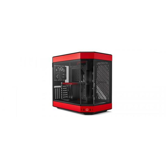 HYTE Y60 Midi Tower Nero, Rosso (HYTE Y60 MID TOWER CASE RED)