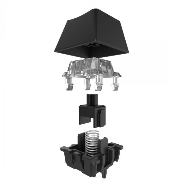 Hama MKC-650 tastiera USB QWERTZ Tedesco Antracite, Nero