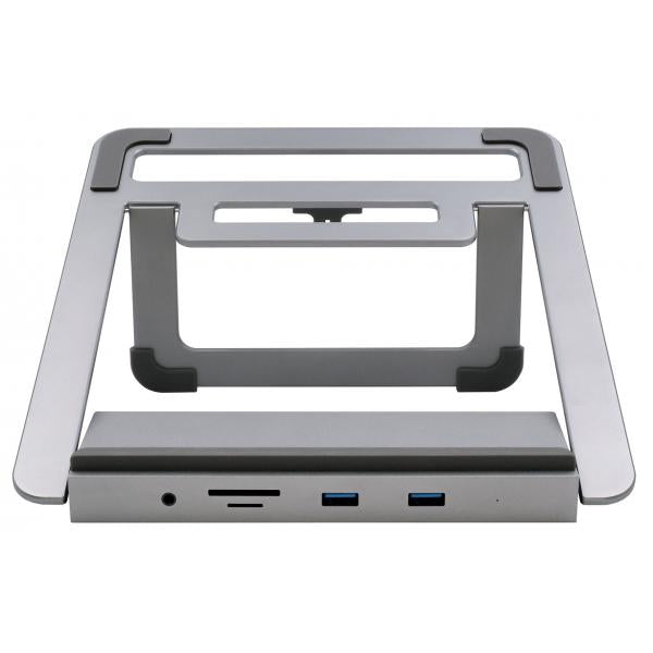 EXSYS EX-1223HM replicatore di porte e docking station per notebook Cablato USB 3.2 Gen 1 (3.1 Gen 1) Type-A Argento