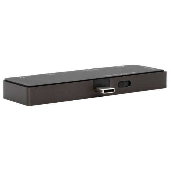 EXSYS EX-1222HM replicatore di porte e docking station per notebook Cablato USB 3.2 Gen 1 (3.1 Gen 1) Type-C Antracite