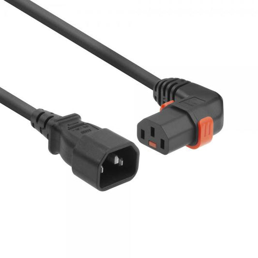 ACT AK5274 cavo di alimentazione Nero 2 m Accoppiatore C14 Accoppiatore C13