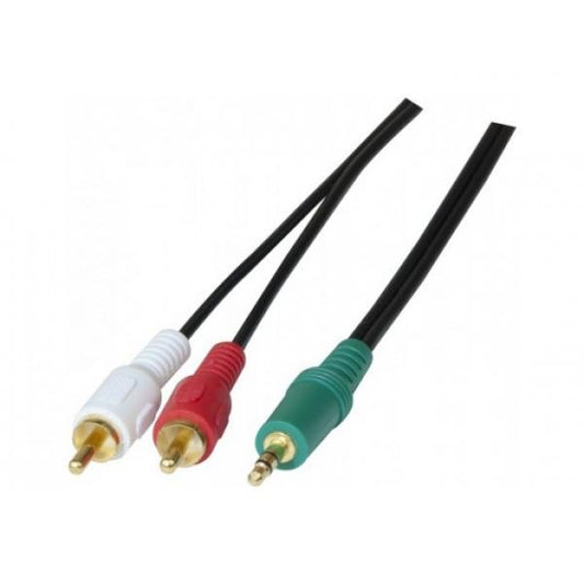 CUC Exertis Connect 108781 cavo audio 1,8 m 3.5mm 2 x RCA Nero