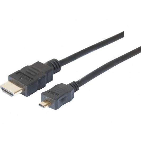CUC Exertis Connect 128490 cavo HDMI 1 m HDMI tipo A (Standard) HDMI tipo D (Micro) Nero