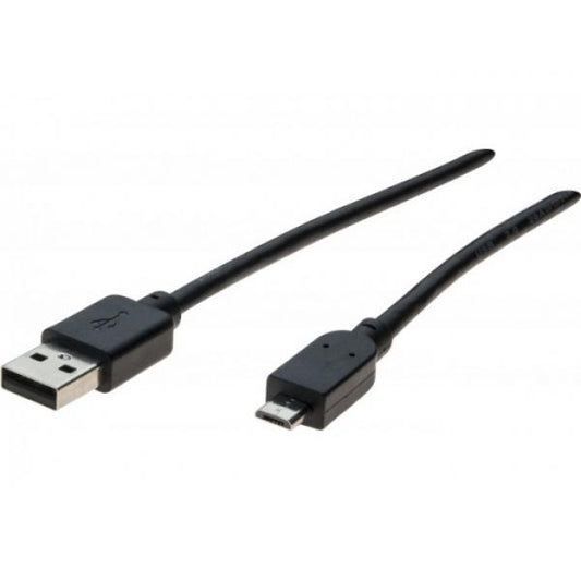 CUC Exertis Connect 532452 cavo USB 0,5 m USB 2.0 USB A Micro-USB B Nero