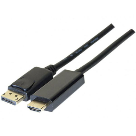 CUC Exertis Connect 128059 cavo e adattatore video 2 m DisplayPort HDMI Nero