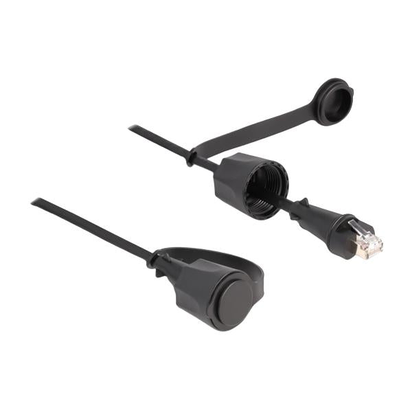 DeLOCK 80168 cavo di rete Nero 3 m Cat6 S/UTP (STP)