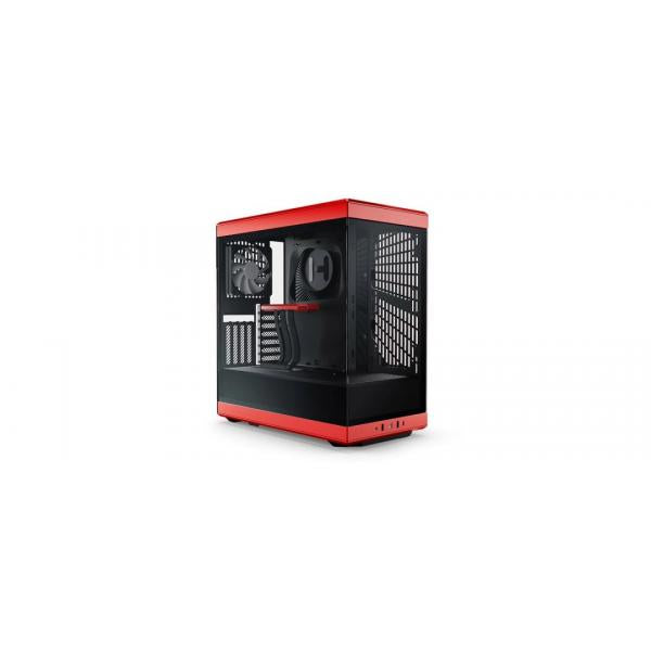 HYTE Y40 Midi Tower Nero, Rosso (HYTE Y40 MID TOWER CASE RED)