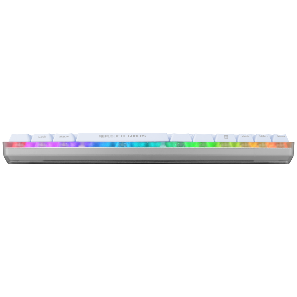 ASUS ROG Falchion Ace WHT tastiera USB QWERTZ Tedesco Bianco