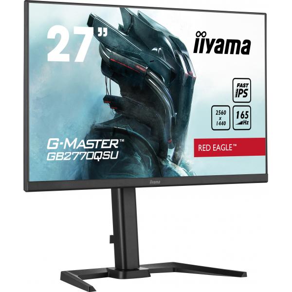iiyama G-MASTER GB2770QSU-B5 Monitor PC 68,6 cm (27") 2560 x 1440 Pixel Wide Quad HD LED Nero