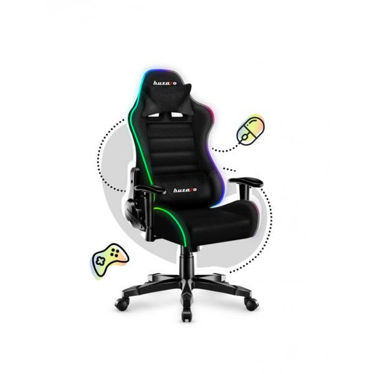 Huzaro Ranger 6.0 RGB Sedia per gaming universale Seduta a dondolo (culla) Nero