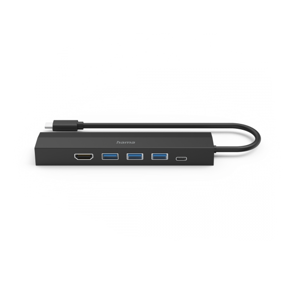 Hama 00200144 hub di interfaccia USB 3.2 Gen 1 (3.1 Gen 1) Type-C 5000 Mbit/s Nero