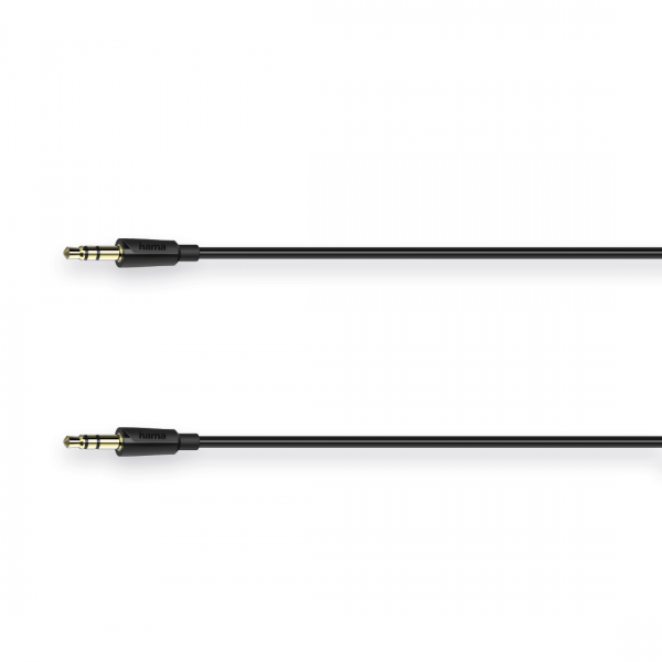 Hama Flexi-Slim cavo audio 1,5 m 3.5mm Nero