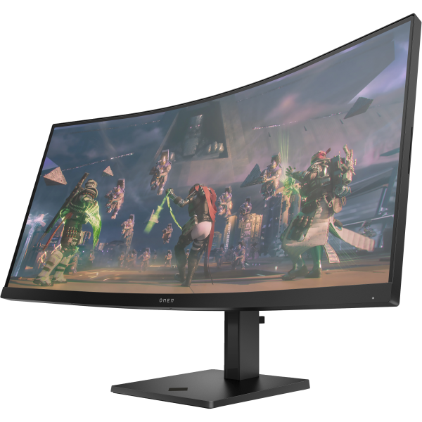 OMEN by HP Monitor da gaming curvo 34 WQHD 165 Hz  OMEN 34c (Omen By Hp 34C Computer - Monitor 86.4 Cm [34] 3440 X - 1440 Pixels Wide Quad Hd Led Black - Warranty: 12M)