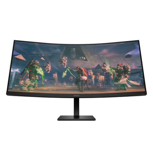OMEN by HP Monitor da gaming curvo 34 WQHD 165 Hz  OMEN 34c (Omen By Hp 34C Computer - Monitor 86.4 Cm [34] 3440 X - 1440 Pixels Wide Quad Hd Led Black - Warranty: 12M)