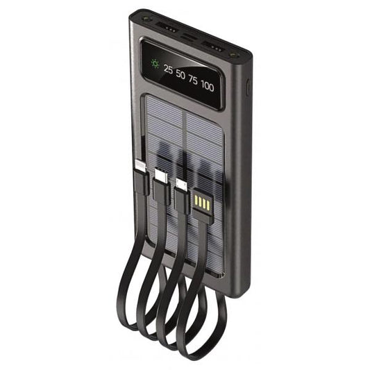2GO 797371 batteria portatile 10000 mAh Nero