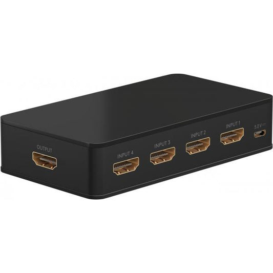 Goobay 58489 conmutador de vídeo HDMI