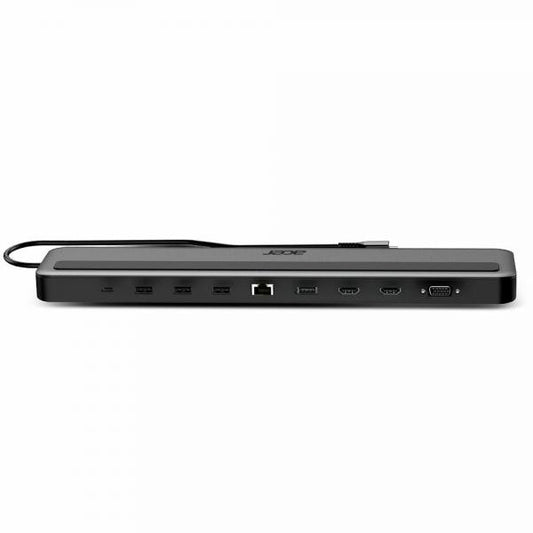 Acer 13-in-1 Type-C Minidock Cablato USB 3.2 Gen 1 (3.1 Gen 1) Type-C Nero