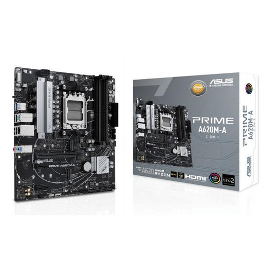ASUS PRIME A620M-A-CSM AMD A620 Presa di corrente AM5 micro ATX