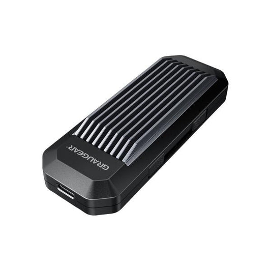 GRAUGEAR G-M202-AC-10G contenitore di unità di archiviazione Box esterno SSD Nero M.2