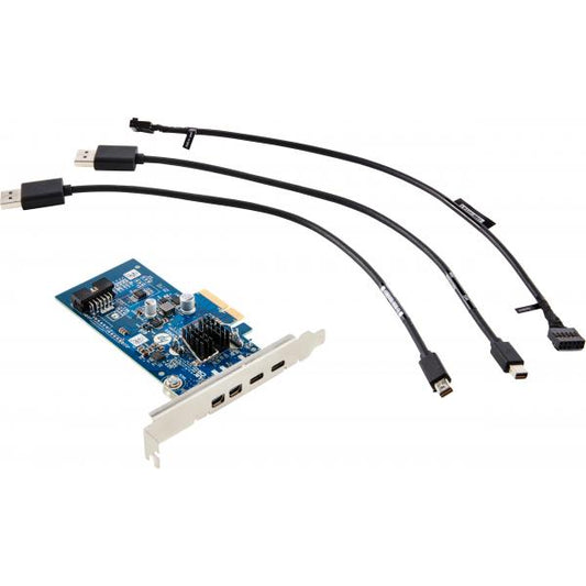 HP Crd Dual TBT4 PCIe x4 LP scheda di interfaccia e adattatore Interno (Crd Dual Tbt4 Pcie X4 Lp - Warranty: 12M)