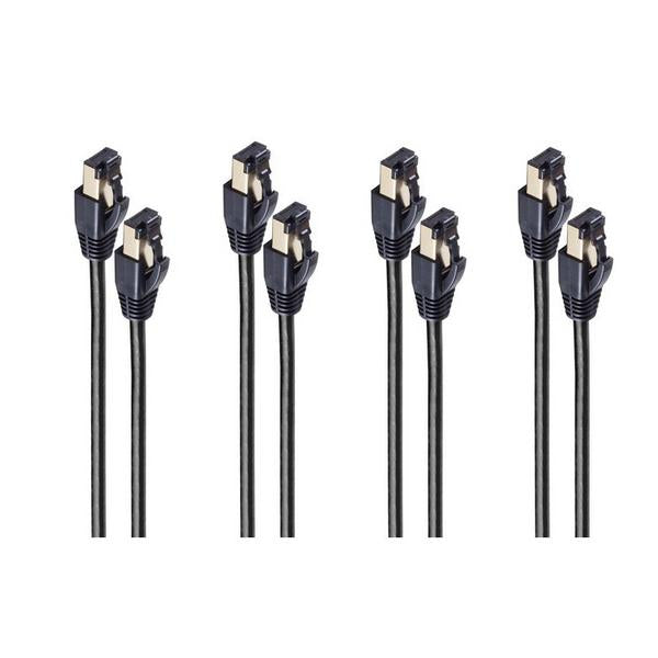 shiverpeaks BS08-41065-4 cavo di rete Nero 7,5 m Cat8.1 F/FTP (FFTP)