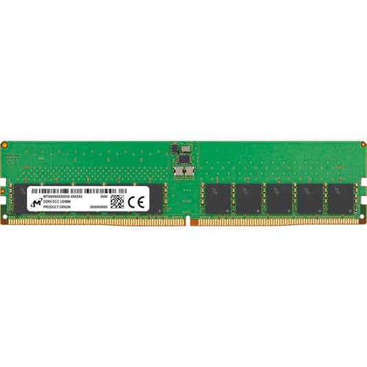 Crucial MTC20C2085S1EC48BR memoria 32 GB 1 x 32 GB DDR5 4800 MHz Data Integrity Check (verifica integrità dati)
