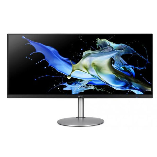 Acer CB342CU Monitor PC 86,4 cm [34] 3440 x 1440 Pixel UltraWide Quad HD LCD Nero, Argento (ACER CB342CUSEMIPHUZX 34IN 21:9 - 3440X1440 USB-HUB RJ45 TYP-C DOC)