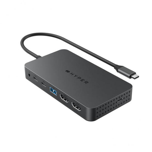 HYPER HD7002GL hub di interfaccia USB 3.2 Gen 1 (3.1 Gen 1) Type-C 10000 Mbit/s Nero