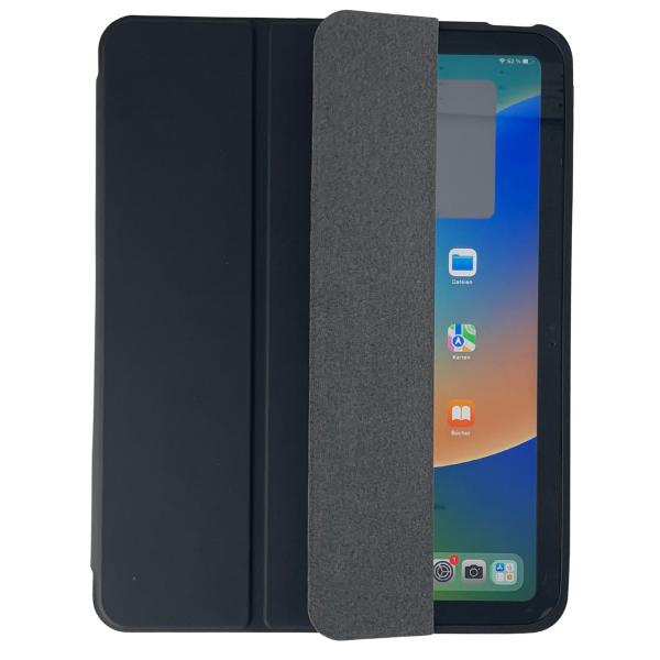 DEQSTER 40-1013775 custodia per tablet 27,7 cm (10.9") Custodia a libro Nero