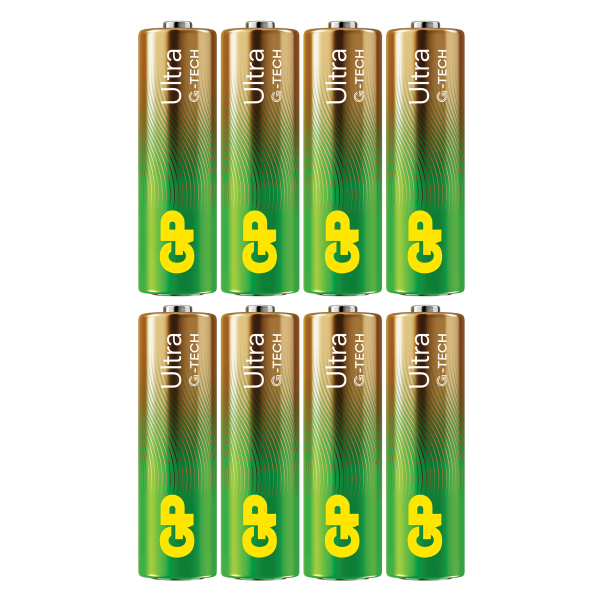 GP Ultra Alkaline Battery, Size AA, LR