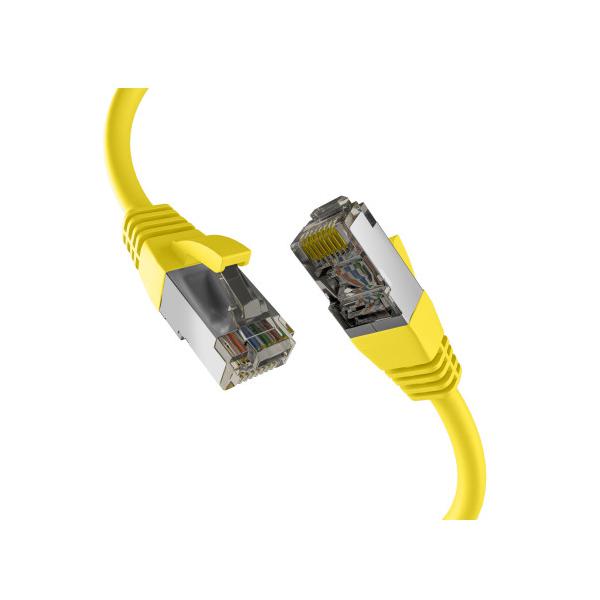 M-Cab EC020200250 cavo di rete Giallo 5 m Cat8.1 S/FTP (S-STP)