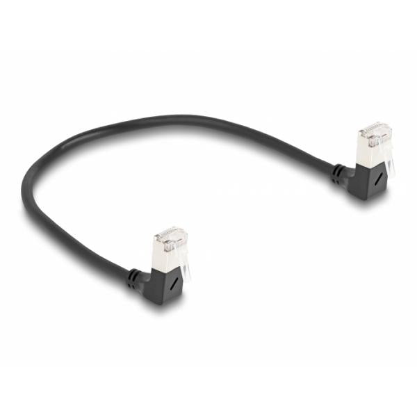 DeLOCK 80297 cavo di rete Nero 0,25 m Cat6a S/FTP (S-STP)