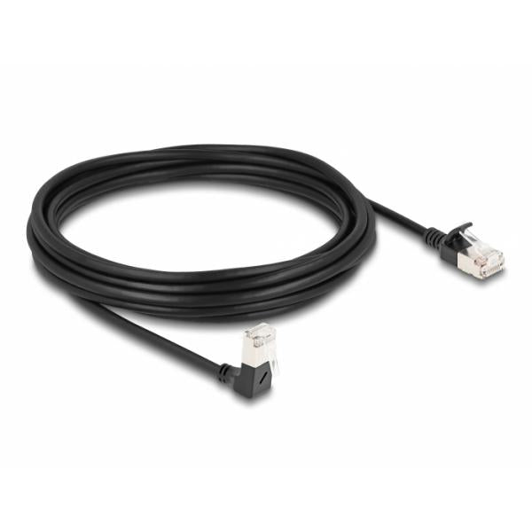 DeLOCK 80308 cavo di rete Nero 5 m Cat6a S/FTP (S-STP)