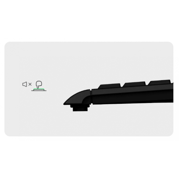 KeySonic KSK-5011ELC (DE) tastiera USB QWERTZ Tedesco Nero