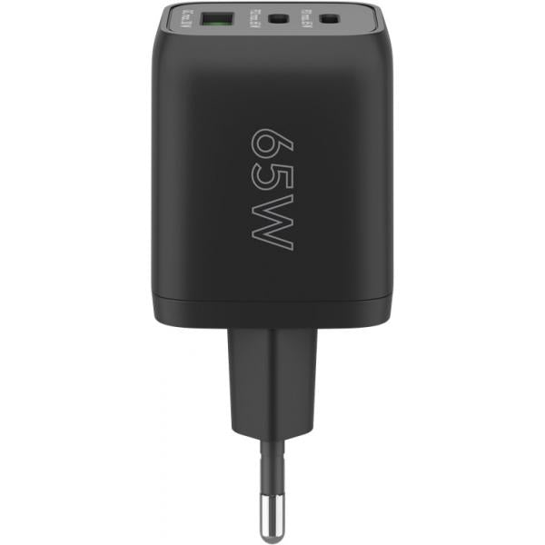 Goobay 64753 Caricabatterie per dispositivi mobili Cuffie, Smartphone, Tablet Nero AC Ricarica rapida Interno