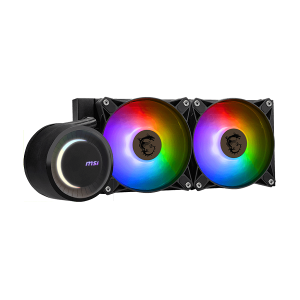 MSI MAG CORELIQUID E240 sistema di raffreddamento per computer Scheda madre, Processore Liquid cooling kit 12 cm Nero