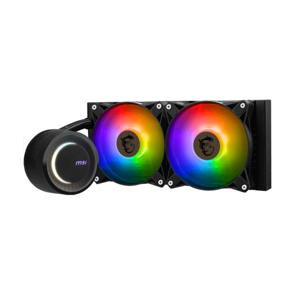 MSI MAG CORELIQUID E240 sistema di raffreddamento per computer Scheda madre, Processore Liquid cooling kit 12 cm Nero