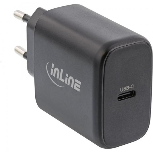 InLine Alimentatore USB PD, caricatore GaN, USB-C singolo, Power Delivery, 65W