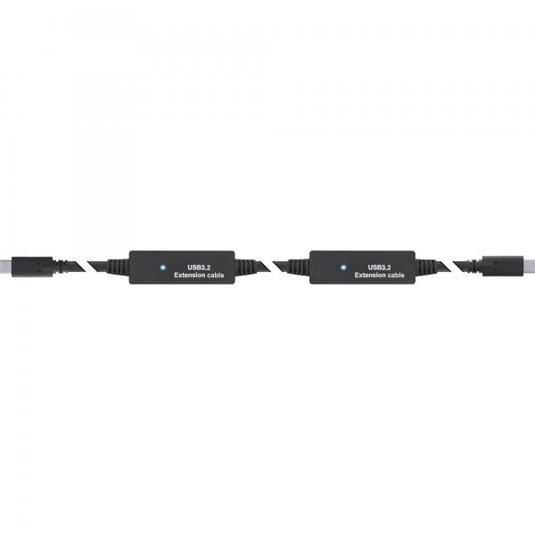 InLine Cavo attivo USB 3.2 Gen.1, da spina USB-C a spina USB-C, 15m