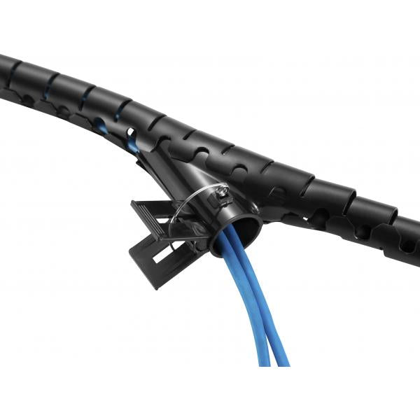 Equip 650868 organizer per cavi Scrivania Guaina intrecciata per cavi Nero